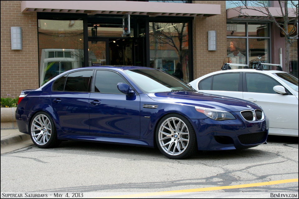 Bmw m5 interlagos blue #7