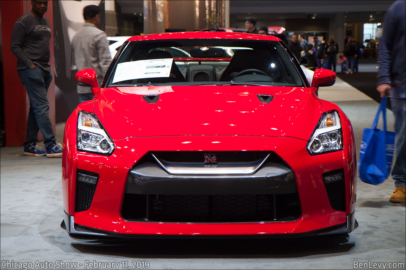 Front of R35 Nissan Skyline