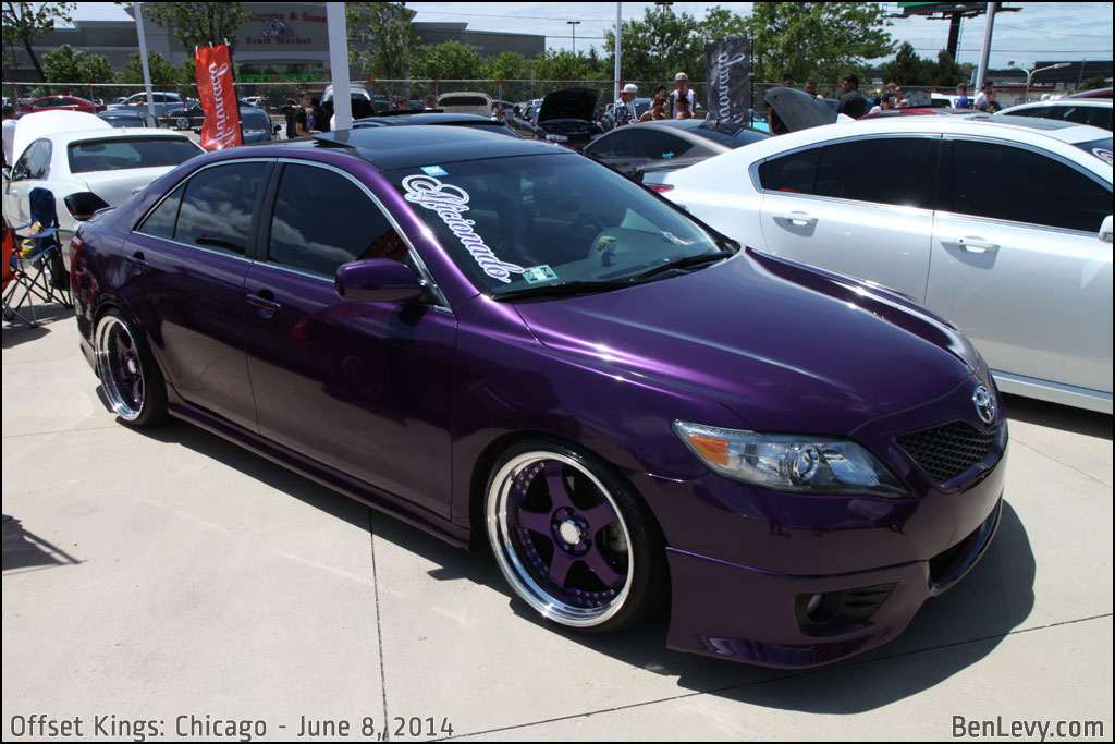 purple toyota camry #4