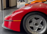 Ferrari F40 parked in a Dream Garage (Ben Levy)