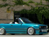 E30 Convertible at the Crown Customs Cars and Coffee