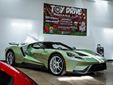 Lime Green Ford GT