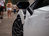 Wheel on White Lamborghini Huracan STO