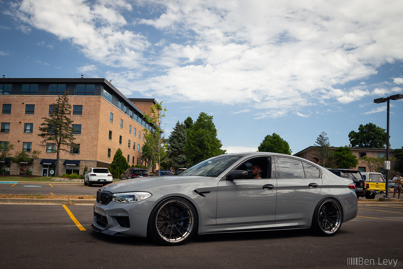 Grey F90 BMW M5 Competition at The Drake Hotel Oak Brook