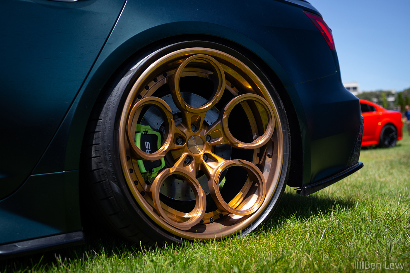 Bronze Rotiform ZRH Wheel on Audi RS6