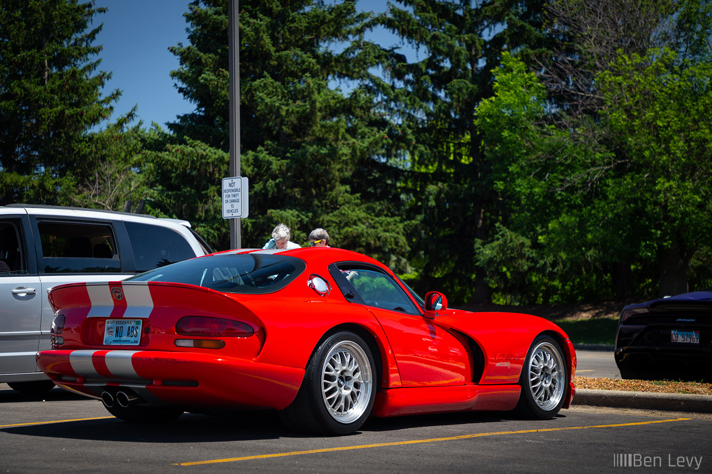 Red Dodge Viper GTS ACR at CACW Supercar Sunday