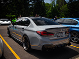 Grey F90 BMW M5 Competition