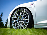20 inch Wheel on White Audi R8