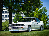 White E30 BMW M3 at The Drake Hotel Oak Brook