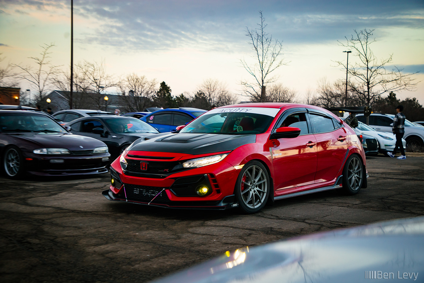 Modded Red FK8 Civic Type-R