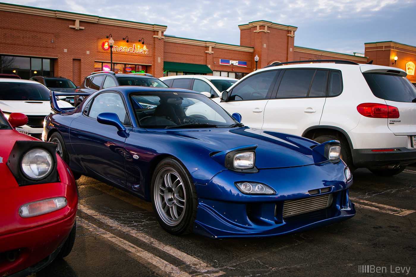 Blue JDM Mazda RX-7