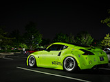 Neon Green Wrap on Nissan 370Z