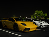 Lamborghinis Show up to Car Meet in Warrenville, IL