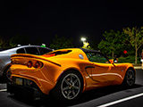 Orang Lotus Elise at Cars and Culture Meet in Warrenville
