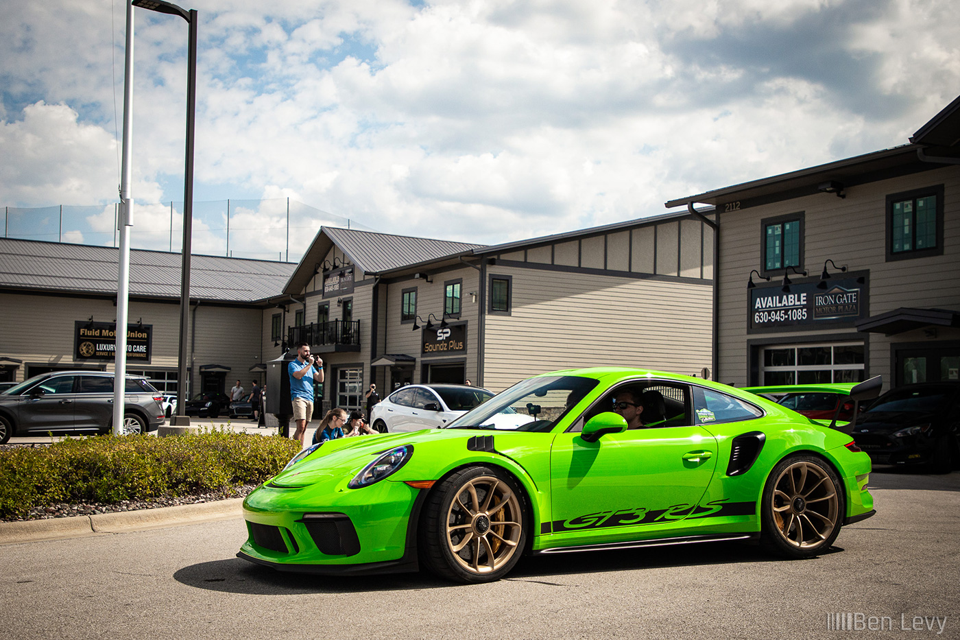 Lime Green Porsche GT3 RS from The Hamilton Collection