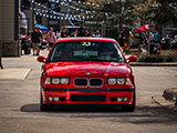 Red E36 BMW at Cartoberfest