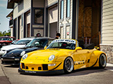 Porsche 993s at Iron Gate Motor Condos Cartoberfest