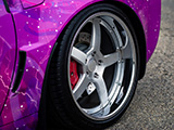 The Five Spoke C17 Evo 3-Piece Wheel from Modulare Forged