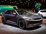 Grey Hyundai IONIQ 5 at the Chicgao Auto Show