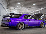 Purple Skyline GT-R at Chitown Exotics Supercars for Charity