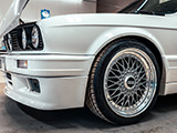 Front Fender of E30 with BBS Wheels