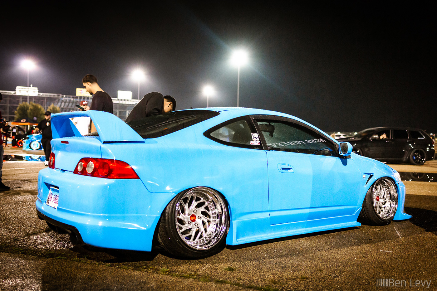 Baby Blue Wrap on Acura RSX-S
