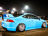 Baby Blue Wrap on Acura RSX-S