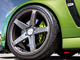 Concavo CW5 Wheel on Green Chevy SS