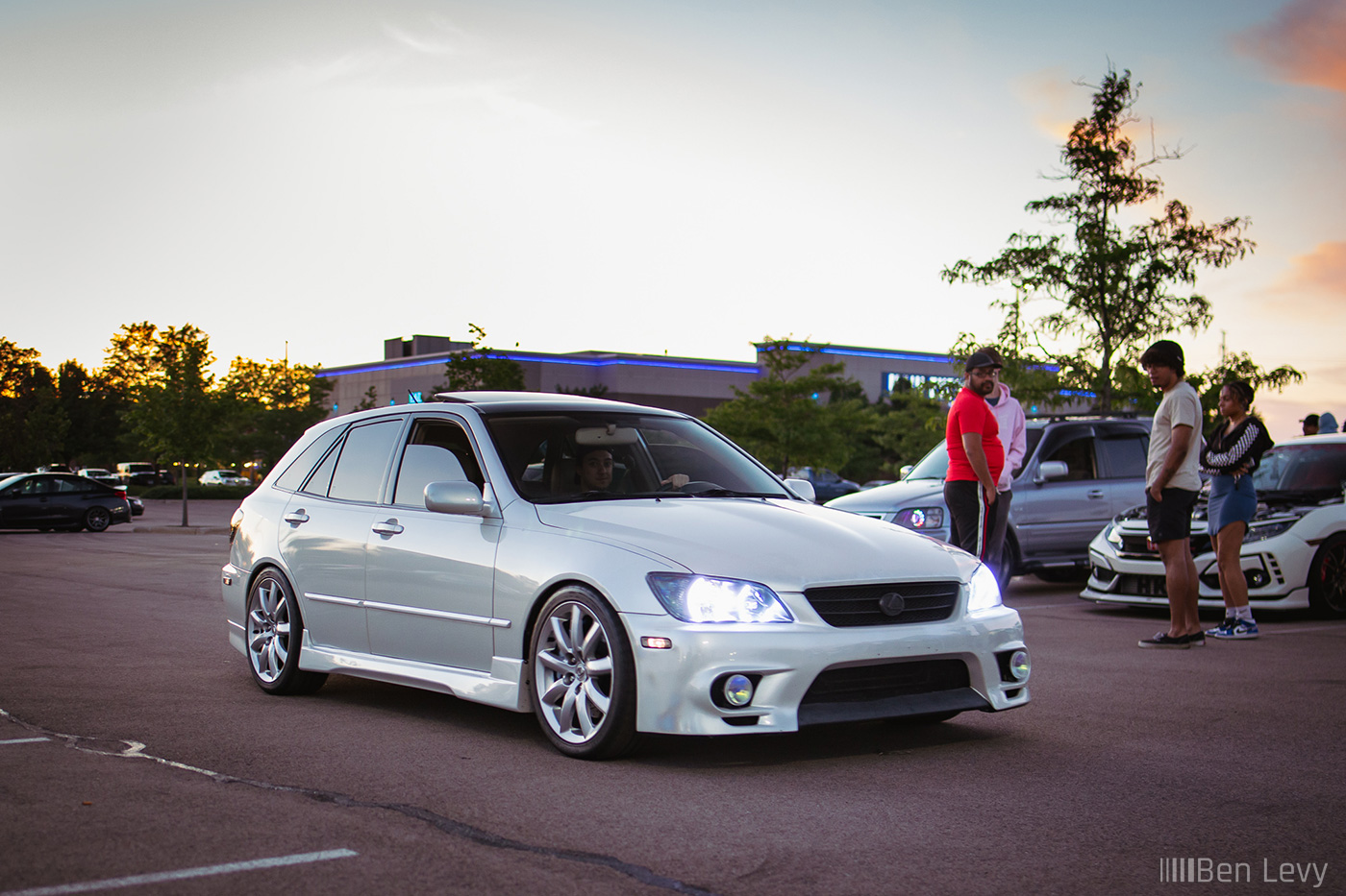 White Lexus IS 300 Wagon at Cars and Culture Meet