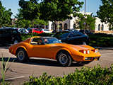 Orange C3 Corvette