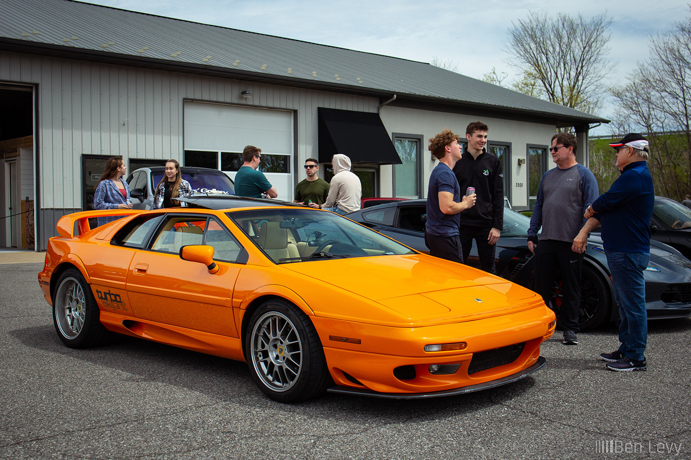 Orange Lotus Esprit at Drivers' Gallery