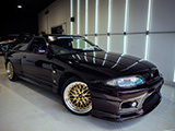Purple R33 Skyline GT-R at Drivers' Gallery