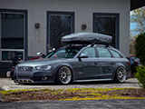 Bagged Audi Allroad at Car Meet in Valpo