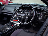 Carbon Fiber Interior Overlay in Toyota Supra