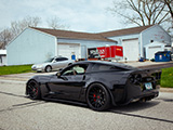 Blacked Out Chevrolet Corvette C6 Z06