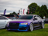 Color Shifting Wrap on Audi S8