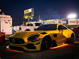 Yellow AMG GT at Elite Tuner