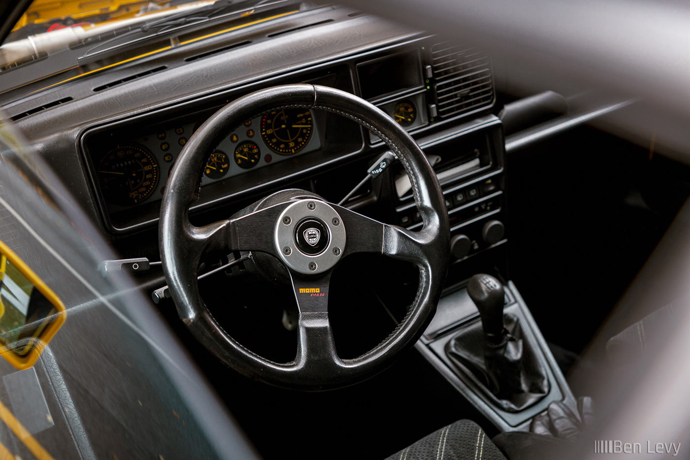 Steering Wheel in Lancia Delta Integrale