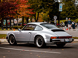 Classic Silver Porsche 911