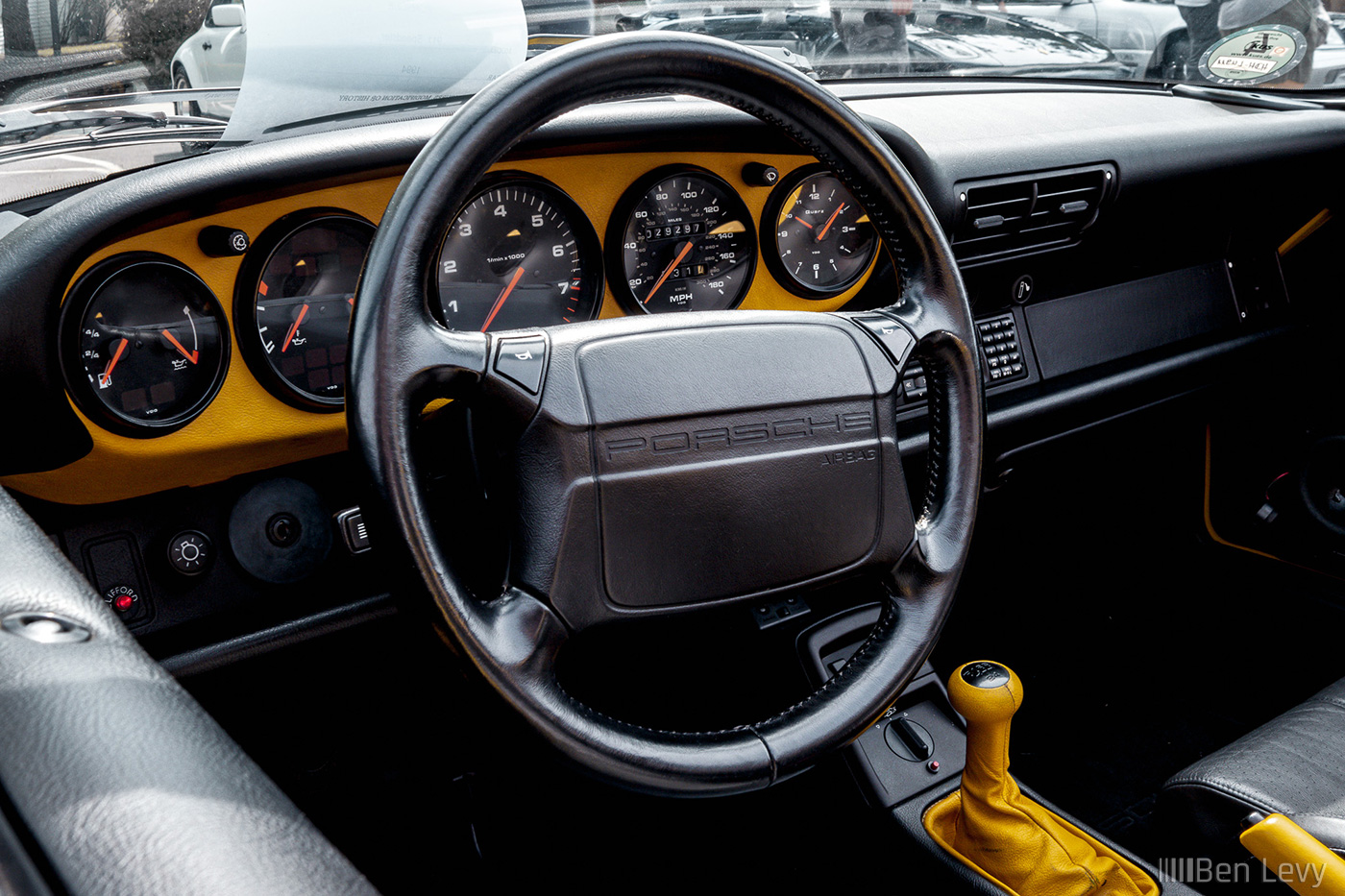 Steering Wheel of 1994 Porsche 911 Speedster