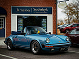 Iris Blue 911 Cabriolet at Fuelfed Coffee & Classics
