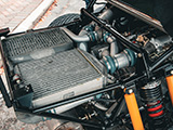 Two Intercoolers for the Lancia Delta S4's Engine