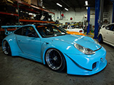 Wide Body Porsche 911 at KPower Industries