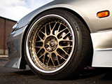 Titanium Gold Work VS XX Wheel on S15 Silvia