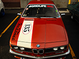 Burgundy BMW 635 CSi from Hard Times Racing