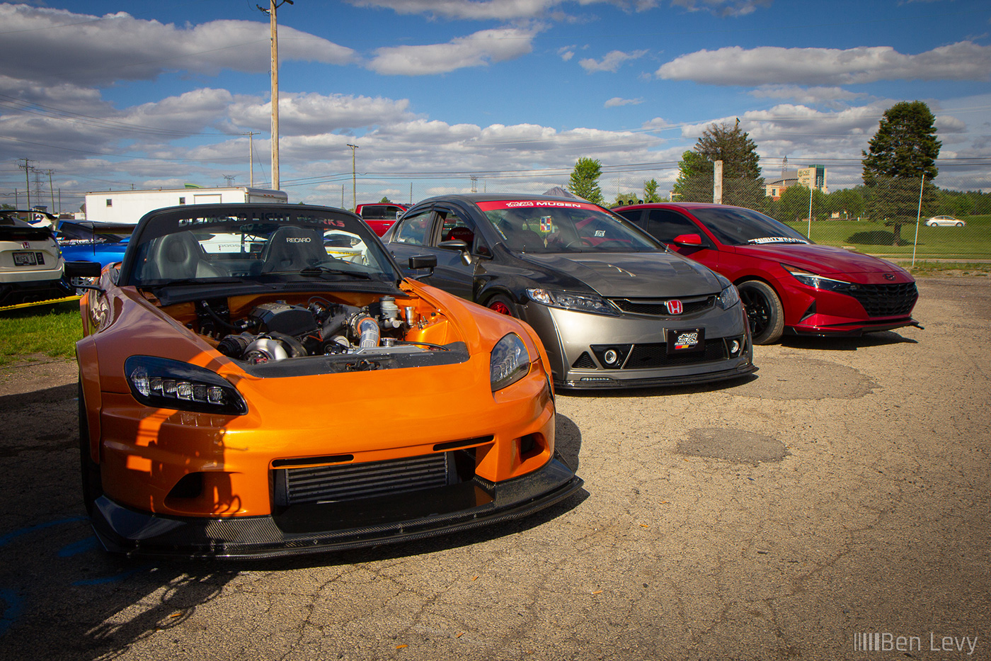 Cars at Import Face-Off at Rockford Speedway
