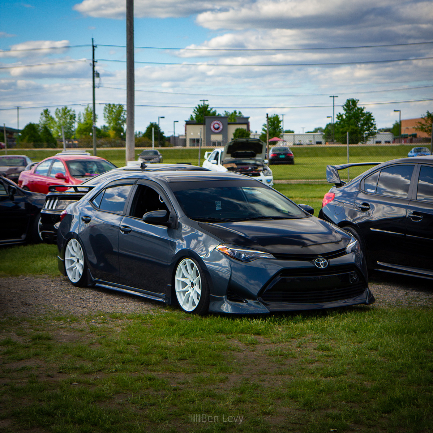 Toyota Corolla at Import Face-Off at Rockford Speedway