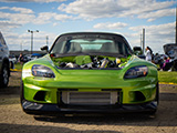 Front of Honda S2000 with Turbo K24 Swap