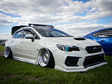 White, Bagged VA WRX at IFO in Rockford