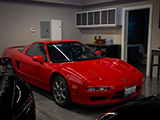 1st Gen Acura NSX in Garage